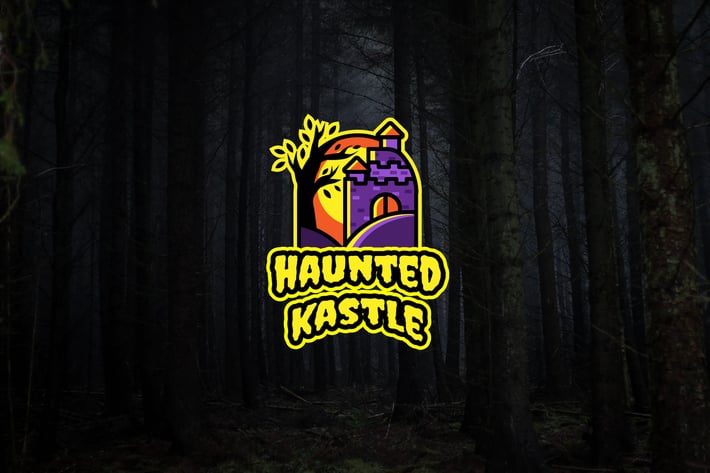 haunted castle - Mascot & Esport Logo