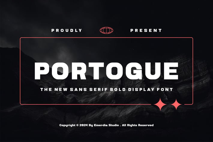 Portogue - The New Sans Serif Display Font