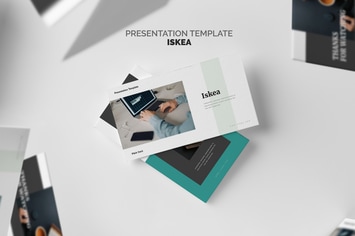 Iskea : Startup Pitch Deck Powerpoint Template