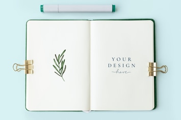 Blank Notebook Page Template