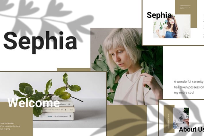 Sephia – Clean Keynote Template