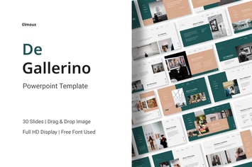 De Gallerino Powerpoint Presentation Template