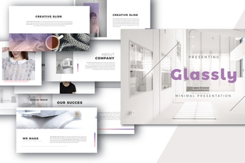 Glassy Keynote Template