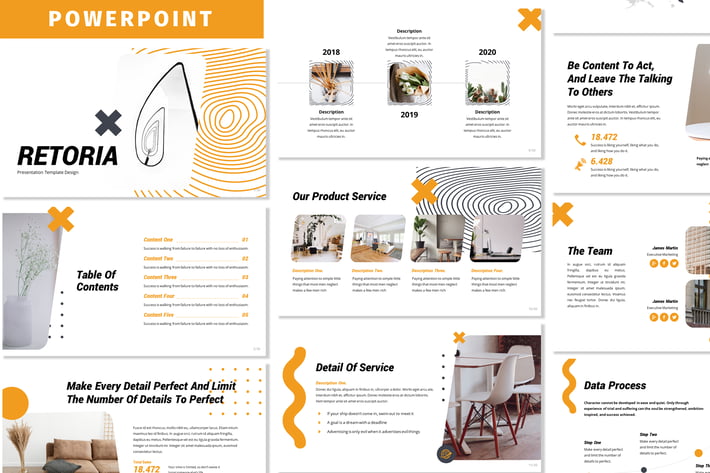 Retoria - Business Powerpoint Template