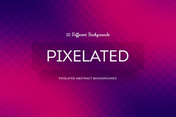 Pixelated Abstract Backgrounds