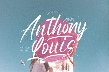 Anthony Louis - Modern Script Font