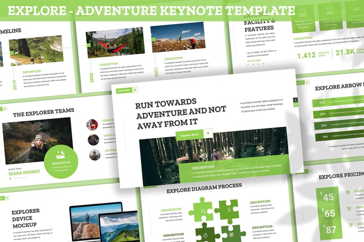 Explore - Adventure Keynote Template