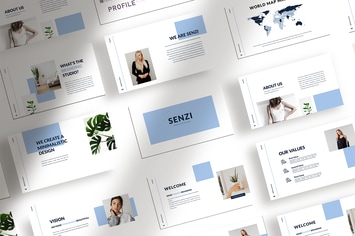 Senzi - Minimalist Presentation