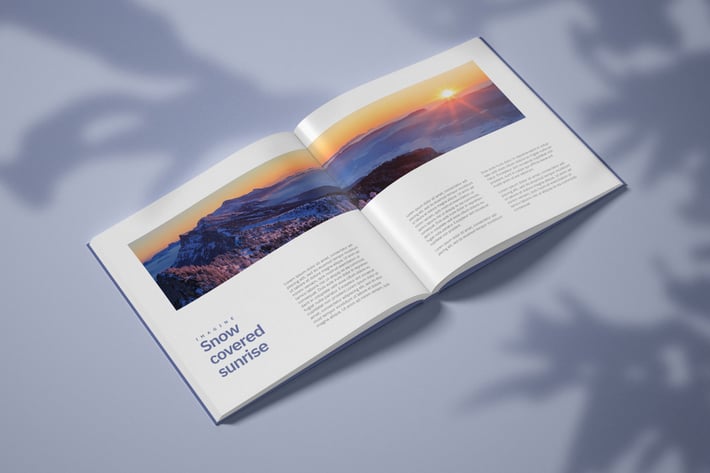 Square Catalogue Mockup