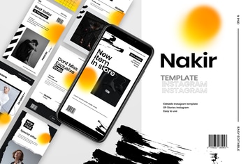 Nakir - Stories Instagram Template
