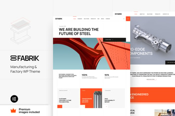  Fabrik - Industry Industrial Factory WordPress