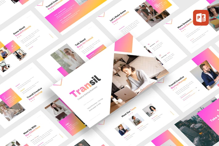 Transil - Creative Startup PowerPoint Template