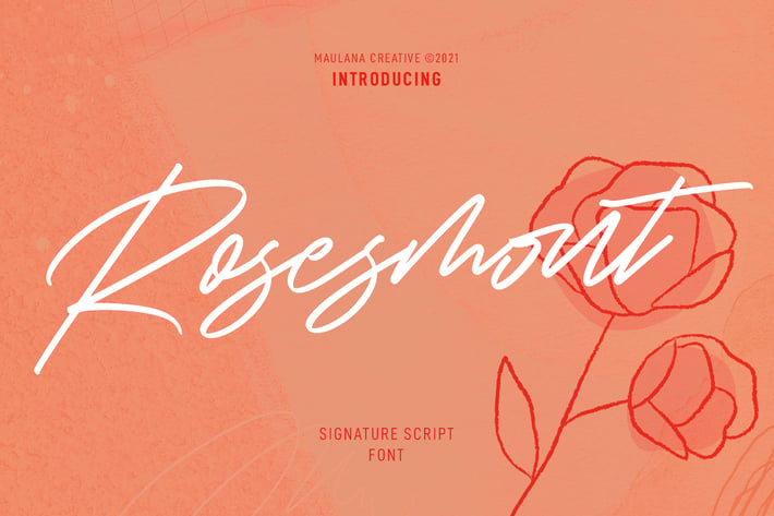 Rosesmont Signature Script Font