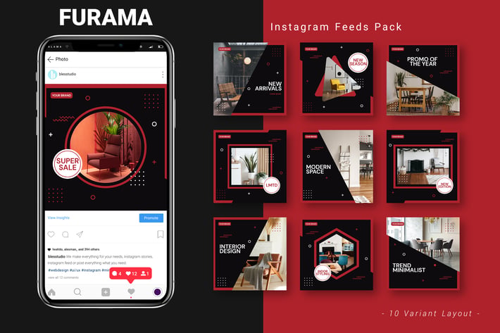 Furama - Instagram Feed Pack