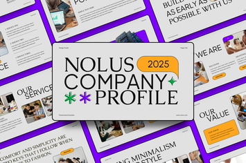Nolus - Creative Company Profile Keynote