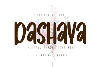Dashaya - Playful Handwritten Font