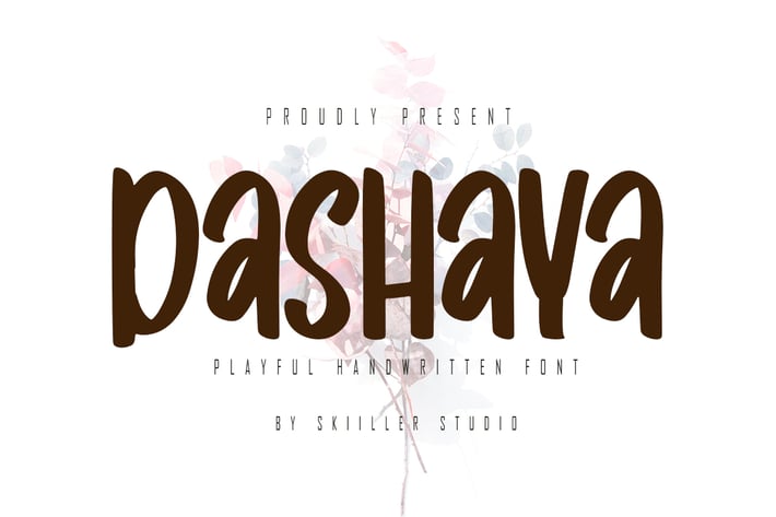 Dashaya - Playful Handwritten Font