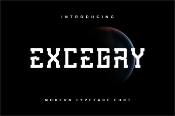 Excegry Font
