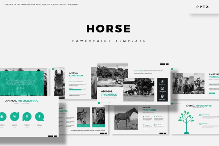 Horse - Powerpoint Template