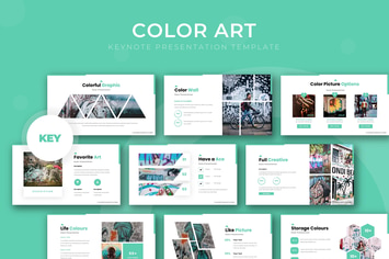 Color Art - Keynote Template