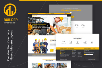 Builder | Construction HTML Template