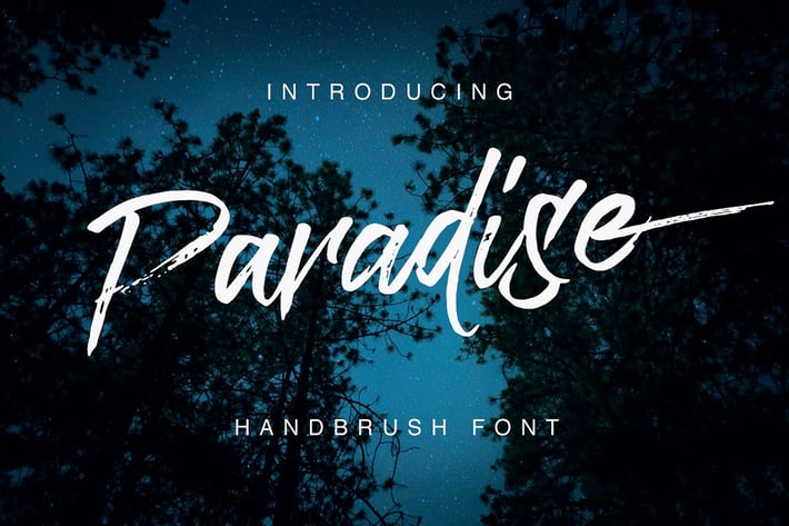 Paradise Typeface
