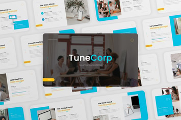 TuneCorp - Business Company Keynote Template