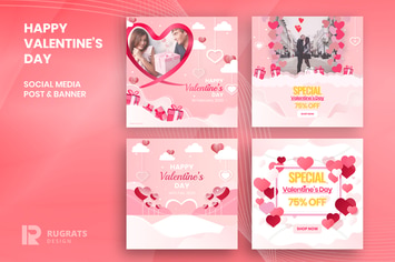 Valentine  R1 Social Media Post Template