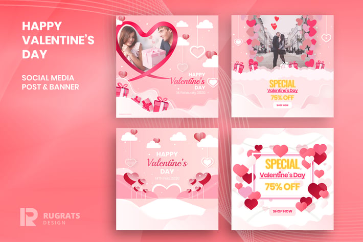 Valentine  R1 Social Media Post Template