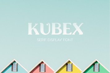 Kubex - Serif Display Font