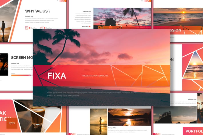 Fixa - Creative Powerpoint Template