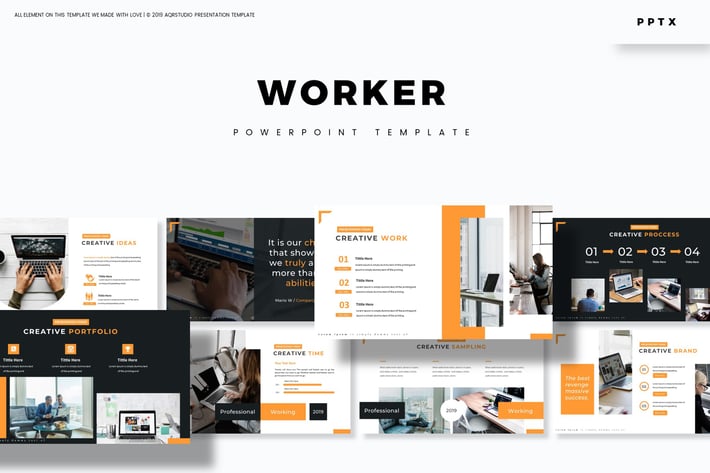 Worker - Powerpoint Template