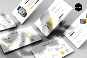 Metronome - Google Slides Template