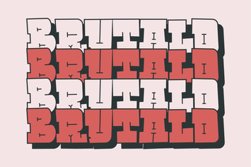 Brutald Bold Typeface