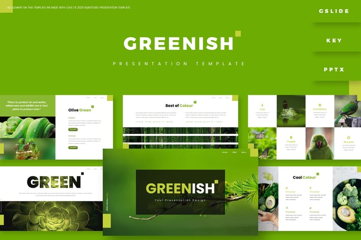 Greenish - Presentation Template
