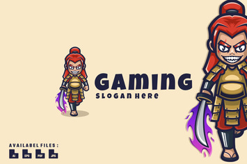 Samurai Logo Mascot