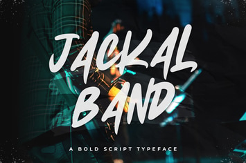 Jackal Band – Bold Script Typeface