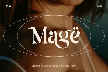 Mage - New Modern Sleek Font