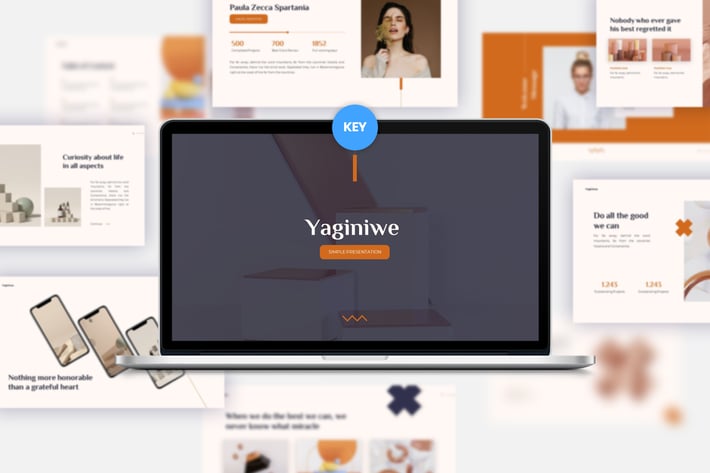 Yaginiwe Creative Keynote Presentation Template