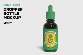 Dropper bottle - Mockup