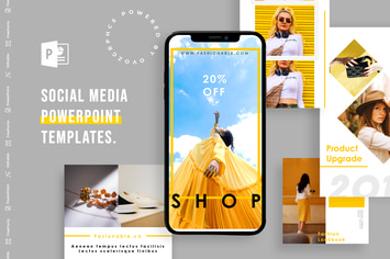 Social Media PowerPoint Template
