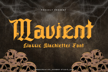 Mavient - Classic Blackletter Font