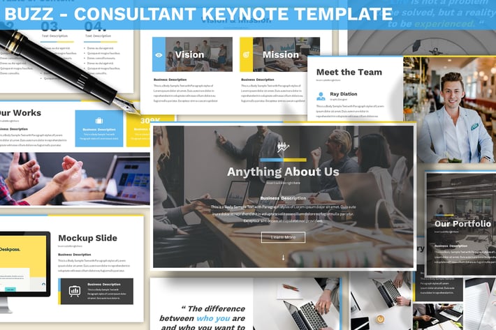 Buzz - Consultant Keynote Template
