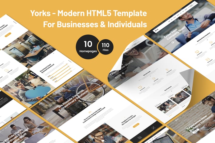 Yorks - Businesses & Individuals HTML5 Template