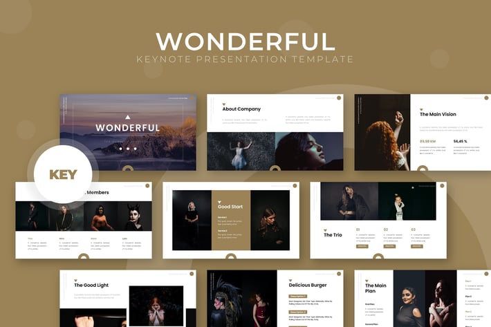 Wonderful - Keynote Template