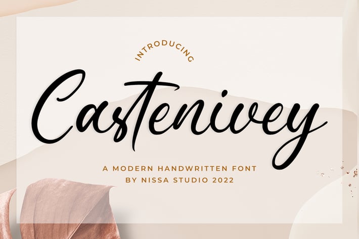 Castenivey - Signature Font