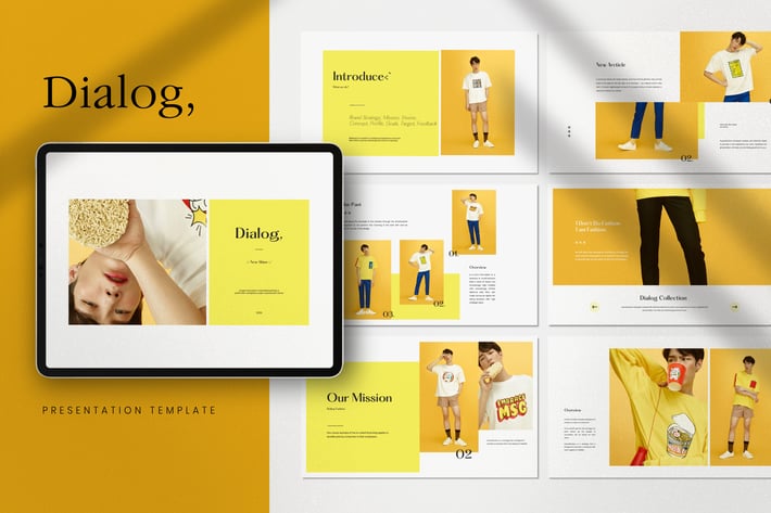 Dialog - Business Marketing Powerpoint