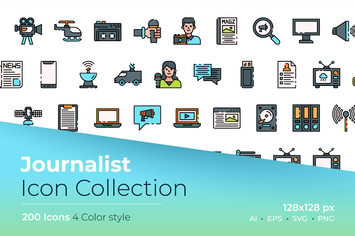 Journalist Icon