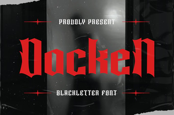 Dacken - Blackletter Font