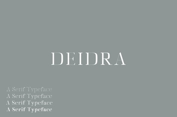 Diedra Serif Font Family Pack